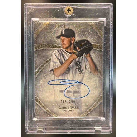 Five Star Chris Sale Base #FSA-CSA Autographed Topps MLB Chicago White Sox Baseball Card