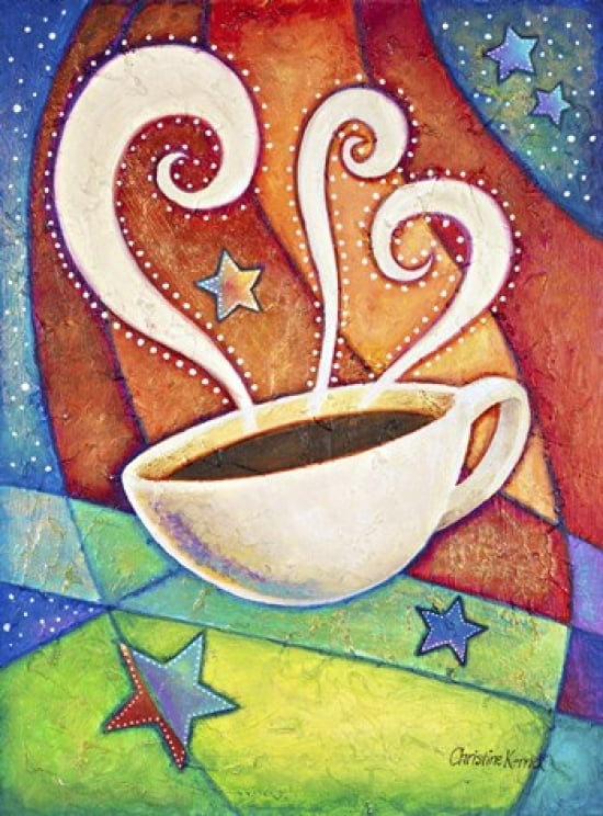 Five Star Coffee Canvas Art - Christine Kerrick (17 x 23)