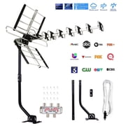 Five Star Digital Outdoor Antenna with Extended Mount   200 Mile Coverage, 4K & HD Reception