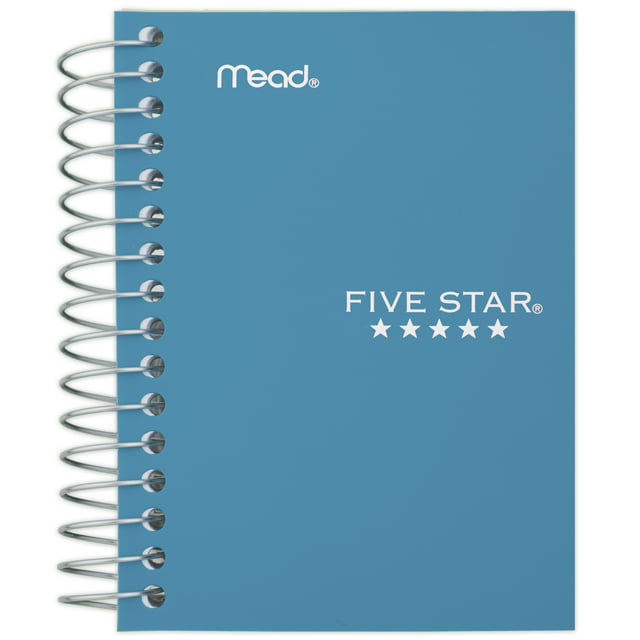 Five Star Fat Lil' Spiral Notebook, College Ruled, Tidewater (450021CG1-WMT)