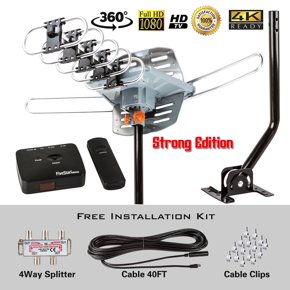 Indoor Rabbit Ear TV Antennas for Clear Digital TV Reception