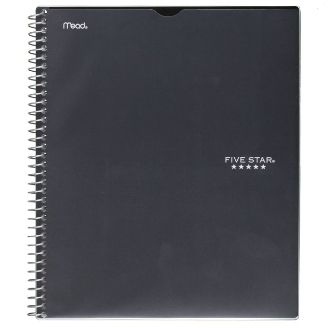 Five Star Interactive Notetaking, 1 Subject, College Ruled Spiral