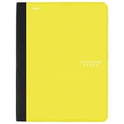 Five Star Interactive Notetaking Composition Book, 1 Subject, College Ruled Composition Notebook, 100 Sheets, 11" x 8-1/2",Yellow (09460AC6)