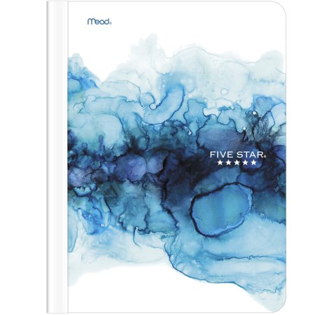 Five Star Lava Light Composition Book, Wide Ruled, 100 Sheets, Blue (950002FAW1-WMT)