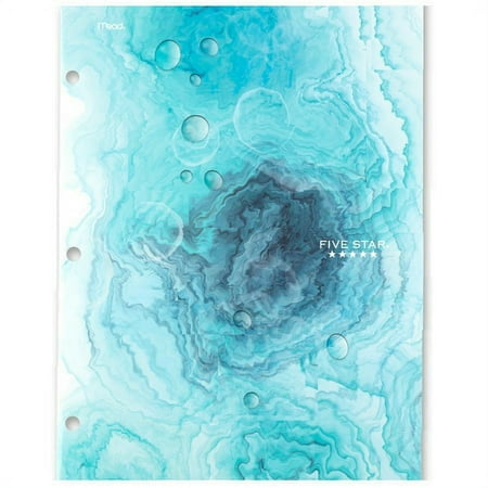 Five Star Lava Portfolio Deep Sea, 12-1/2" x 9-1/2", 2-Pocket