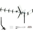 Five Star Outdoor HDTV [Newest 2023] Antenna up to 200 Mile Long Range, Long Range Digital OTA