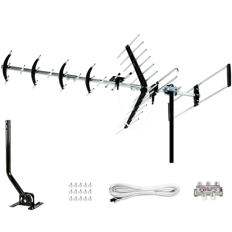 Outdoor antenna active TDT Axil AN0264G5 5G protection 4K ultra HD shipping  Plaza Spain shipping from Spain