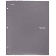 thumbnail image 1 of Five Star Plastic Folder 2-Pocket Stay-Put 11.75" x 9.5" Grey, 1 of 3