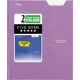 thumbnail image 1 of Five Star Pocket and Prong Paper Folder, Amethyst Purple, 1 of 6