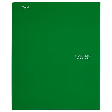 Five Star Pocket and Prong Paper Folder, Green (34565)