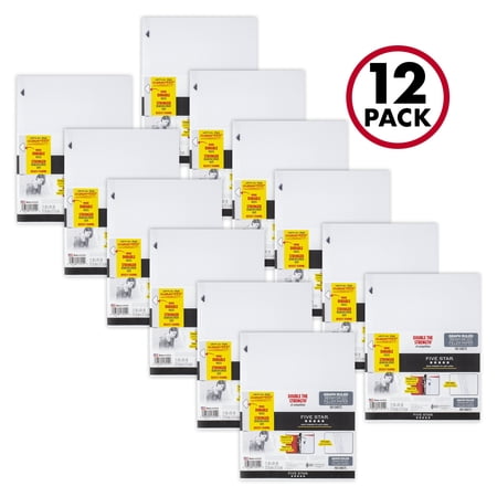 Five Star Reinforced Filler Paper, Graph Ruled, 12 Pack (72857)