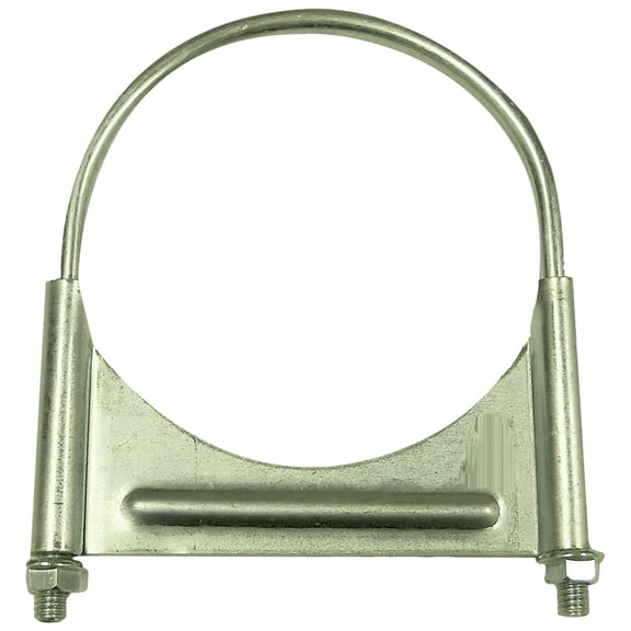 Five Star SmartParts 3" Zinc Plated Flat U Bolt Guillotine Exhaust Clamp 511300