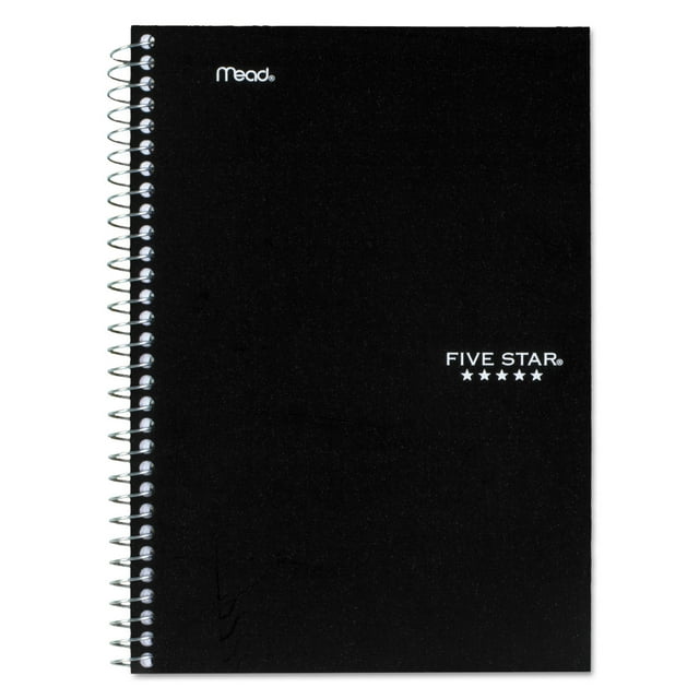 Five Star Spiral Notebook, 2Subject, College Ruled 9 1/2" x 6