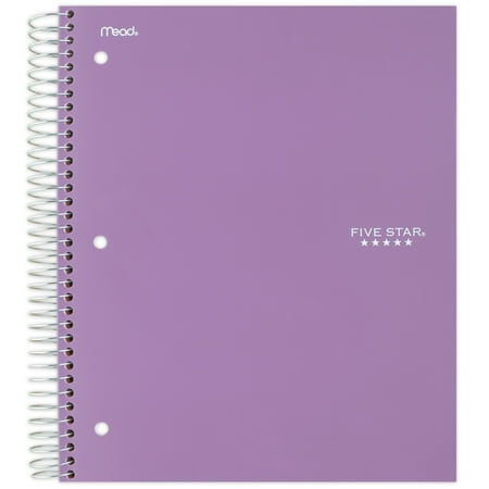 Five Star Spiral Notebook, 2 Subject, College Ruled, Tidewater (840004CG1-WMT-MOD)