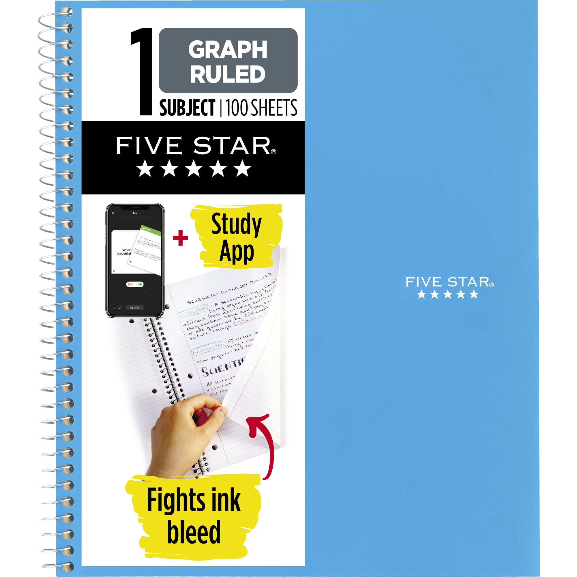 ❶Free! series CREATION NOTEBOOK Vol.1-5巻 Five Star® Graph-Ruled 1-Subject Notebook - Assorted, 8.5 x