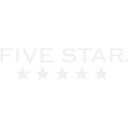 Five Star Spiral Notebook + Study App, 5 Subject, College Ruled, 8.5" x 11", Black