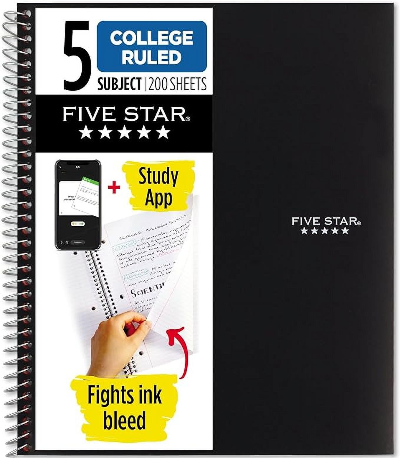 Five Star Notebooks in Notebooks & Pads - Walmart.com