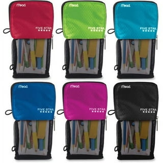 Five Star Xpanz Zipper Pencil Pouch, Assorted Colors (50518),  price  tracker / tracking,  price history charts,  price watches,   price drop alerts