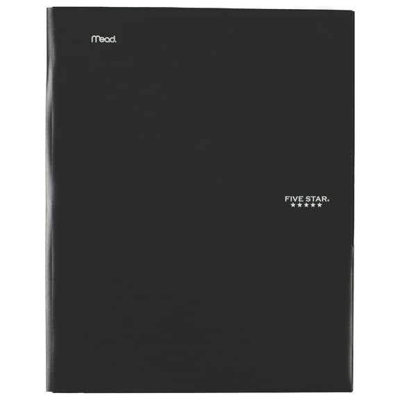 Five Star Stay-Put Pocket & Prong Folder, Assorted Colors (34030)
