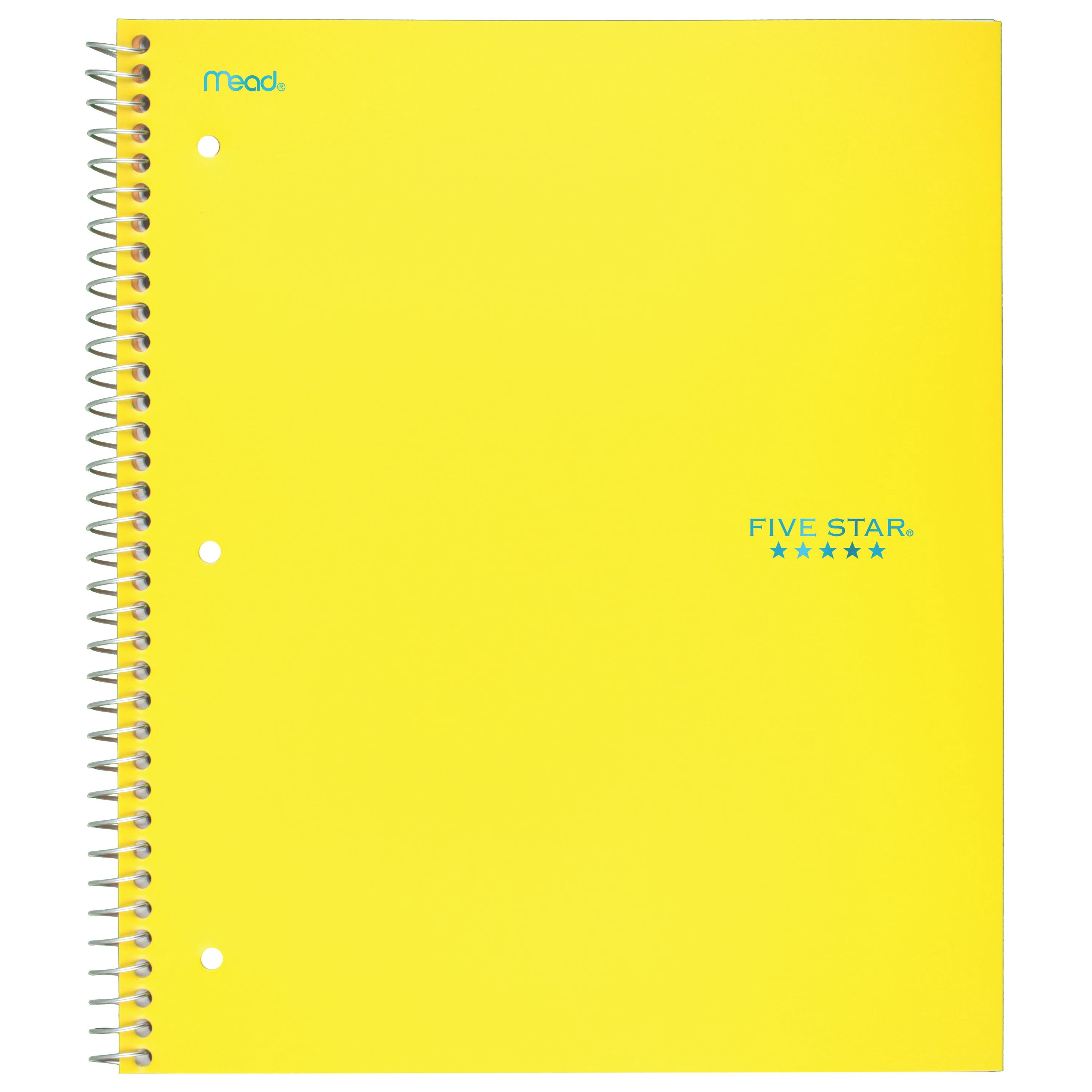 Five Star Trend Notebook, 1 Subject, Wide Ruled, 10 1/2