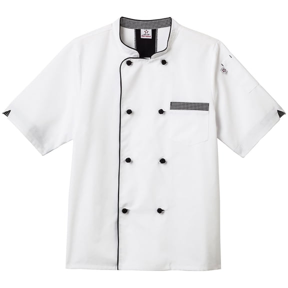 Five Star Unisex Short Sleeve Executive Chef Coat