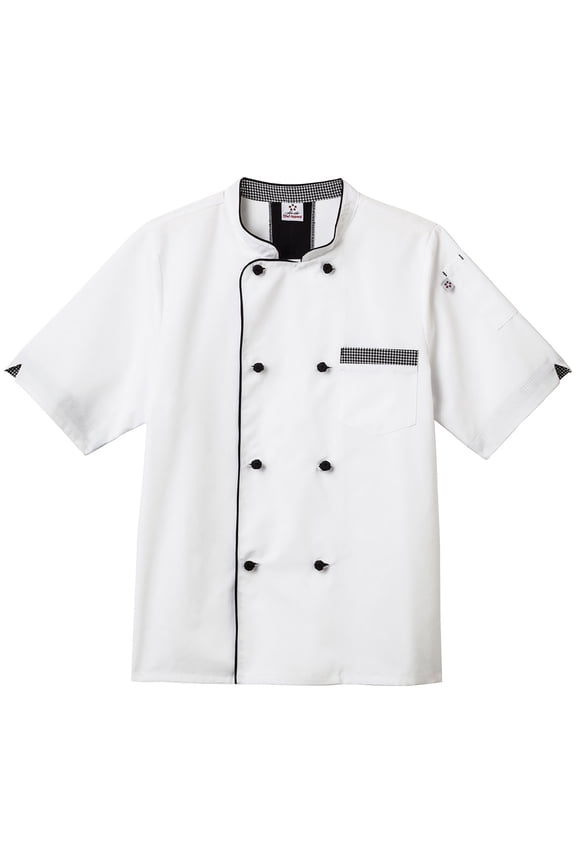 Unisex Short Sleeve Executive Chef Coat