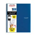 thumbnail image 1 of Five Star Wirebound Notebook, 1 Subject, 100 Sheets, College Ruled, 11in X 8.5in (2 Pack), 1 of 1