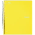 thumbnail image 1 of Five Star Wirebound Notebook, 3 Subject, College Ruled, 11" x 8 1/2", Yellow (820003UV0-WMT-MOD), 1 of 8