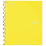 Five Star Wirebound Notebook, 3 Subject, College Ruled, 11" x 8 1/2", Yellow (820003UV0-WMT-MOD)
