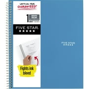 Five Star 1-Subject Spiral Notebook [Graph Ruled]: 8-1/2 in. x 11 in. (Tidewater Blue)