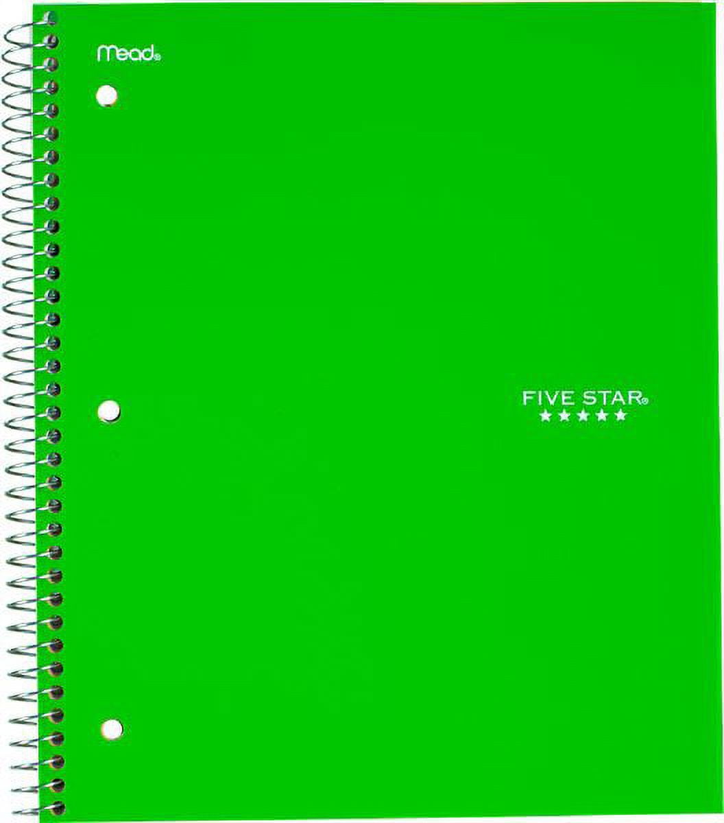 Five Star Wirebound Quad Notebook 1 Subject Five Star Notebooks