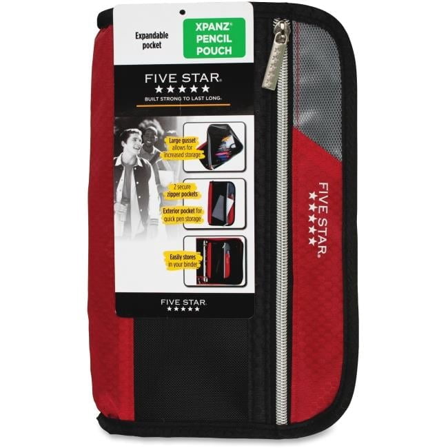 Five Star  Xpanz Carrying Case for Pencil, Pen, Supplies - Assorted