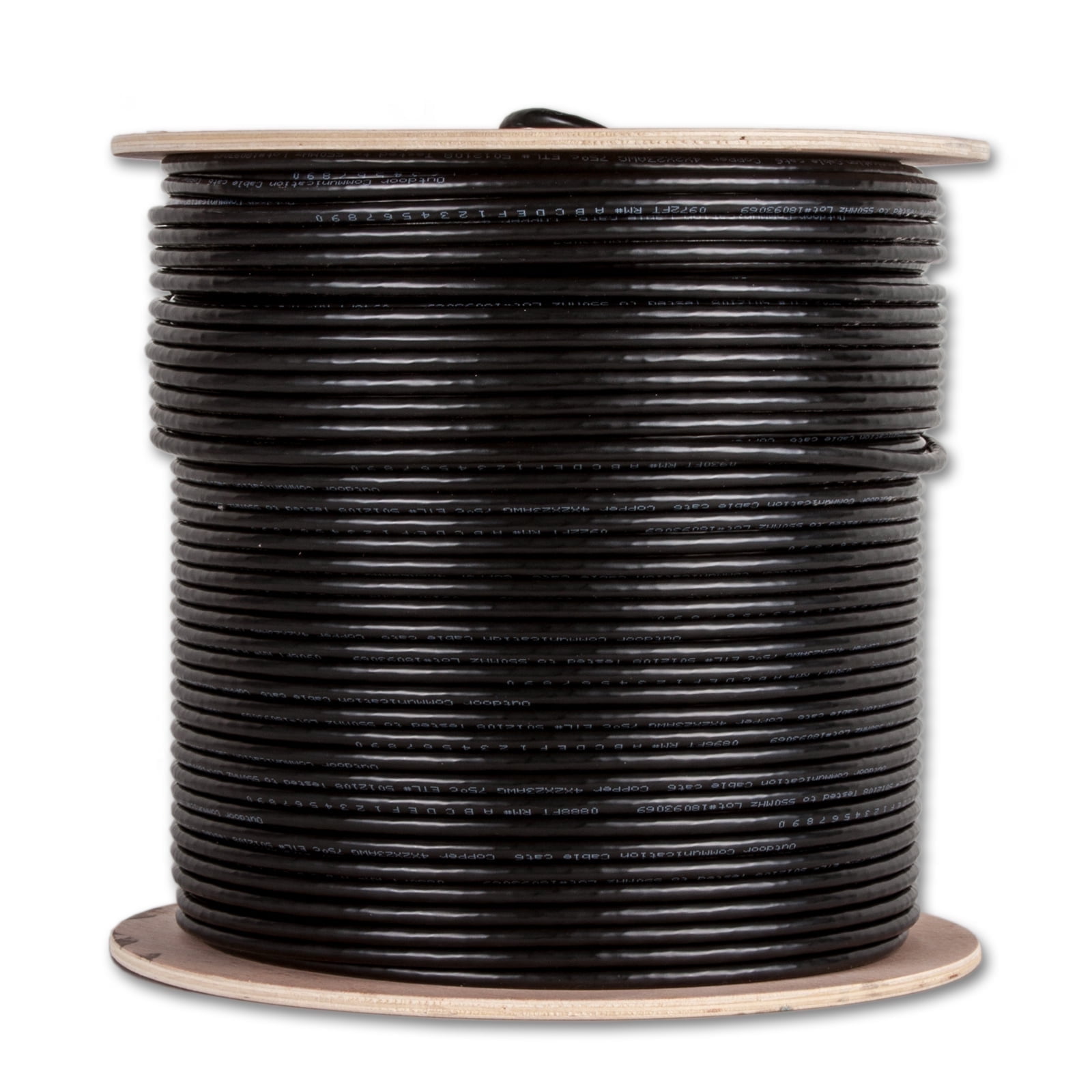 Five Star cat6 1000ft FTP Ethernet Cable Outdoor Shielded CCA 23AWG 350MHz Cable