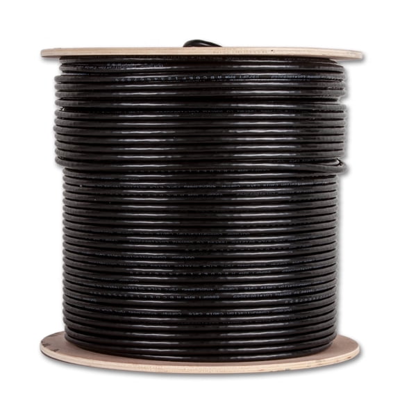 Five Star cat6 1000ft FTP Ethernet Cable Outdoor Shielded CCA 23AWG 350MHz Cable