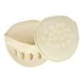 thumbnail image 1 of Five Toe Forefoot Pads, Absorbs Shock Soft Reusable Non Slip Friction Half Insoles Invisible Socks Toe Separator Beige, 1 of 10