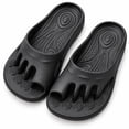 thumbnail image 1 of Five Toe Shoes for Women with Arch Support, Cushioned Toe Separator Slides for Home and Outdoor Walking, 1 of 7