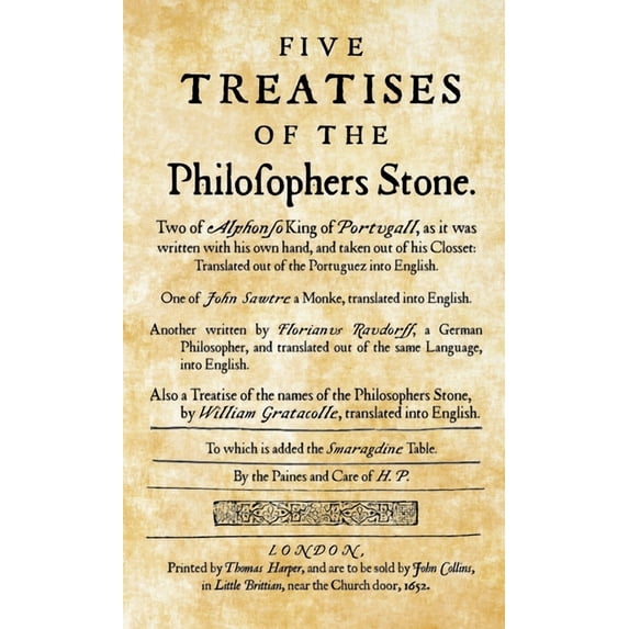 Five Treatises of the Philosophers Stone, (Paperback)