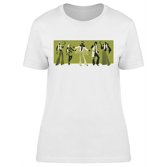 Five With Hippie Clothes T-Shirt Women -Image by Shutterstock, Female x-Large