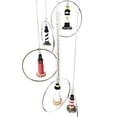 thumbnail image 1 of Five World Famous Light Houses In Rings Decor Resonant Relaxing Wind Chime Patio Aluminum And Resin Construction, 1 of 6