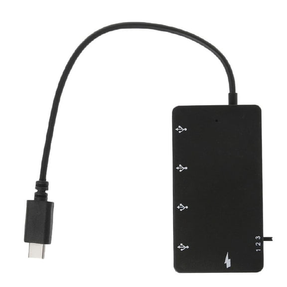 Five in One OTG Splitter Can Simultaneously Charge, Power, Transmit Data, Multi Port Adapter, USB Hub