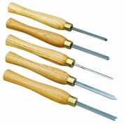 Five piece turning tool set in box