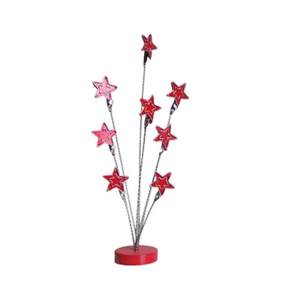 Five-pointed Star Memo & Photo Holder, Red