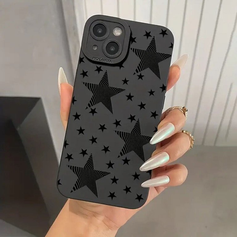 Five-pointed Star Protective Phone Case For iPhone 15 Pro Max 14