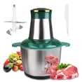 thumbnail image 1 of Electric Food Processor, 12 Cup Stainless Steel Bowl, FiveBox 2-Speed Food Chopper Electric Meat Grinder with Bi-Level Blades, Stainless Steel Mincer for Baby Food, Meat, Onion, Vegetables, Salad, 1 of 7
