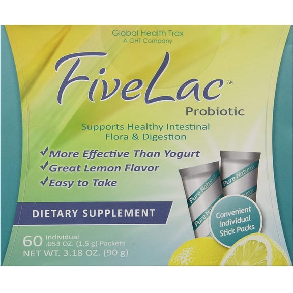 FiveLac-Five Lac Probiotic (60 Packets)