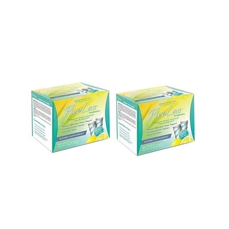 FiveLac Probiotic - 2 boxes - by Global Health Trax