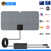 FiveStar FSA-7806-WES Indoor TV Antenna, with 60 Miles Reception Range