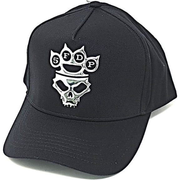 Fiver Finger Death Punch Sonic Silver Logo Baseball Cap | Officially Licensed Merchandise