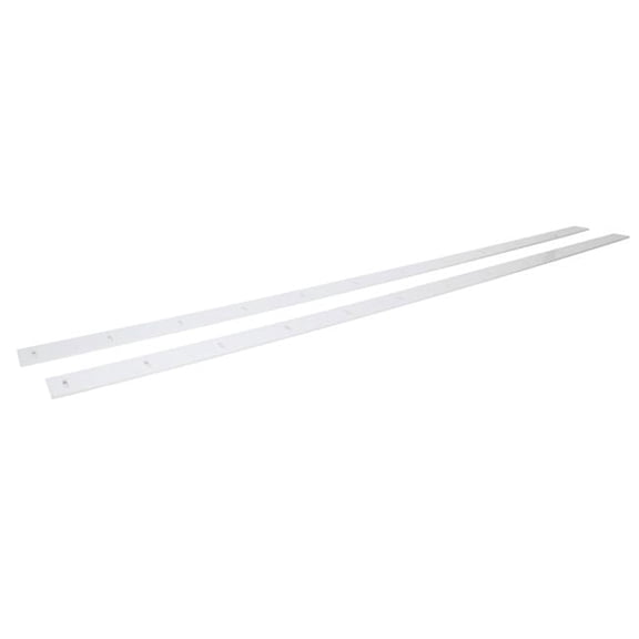 Fivestar 11002-41551-W 2019 Late Model Body Nose Wear Strips, White