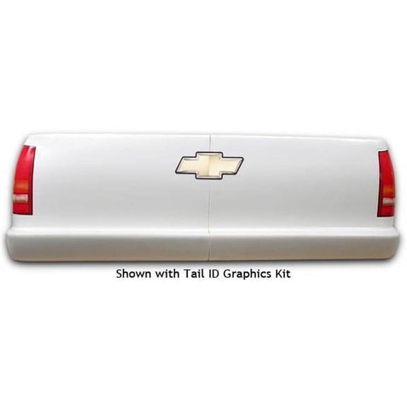 Fivestar 21001-45051-B Truck Bumper Cover, Black - Rear